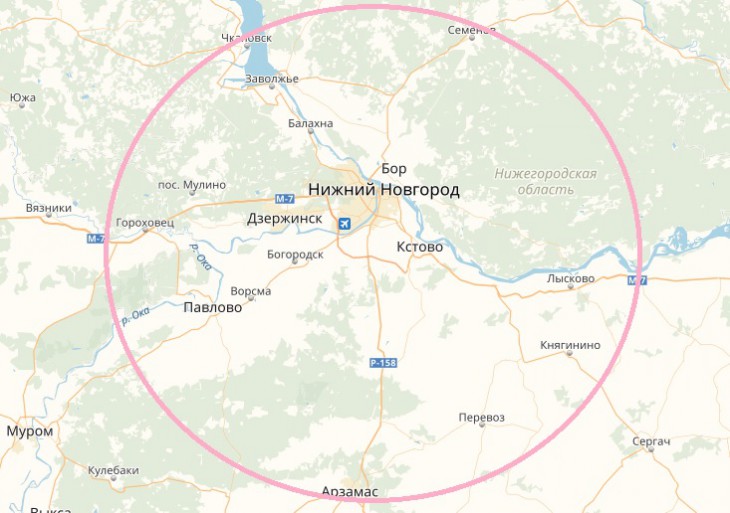 Ваша свадьба проходит за пределами Нижнего Новгорода?