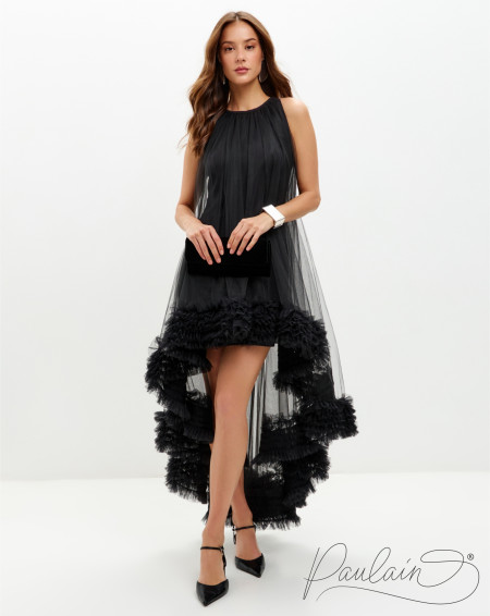 черное вечернее платье Лилас